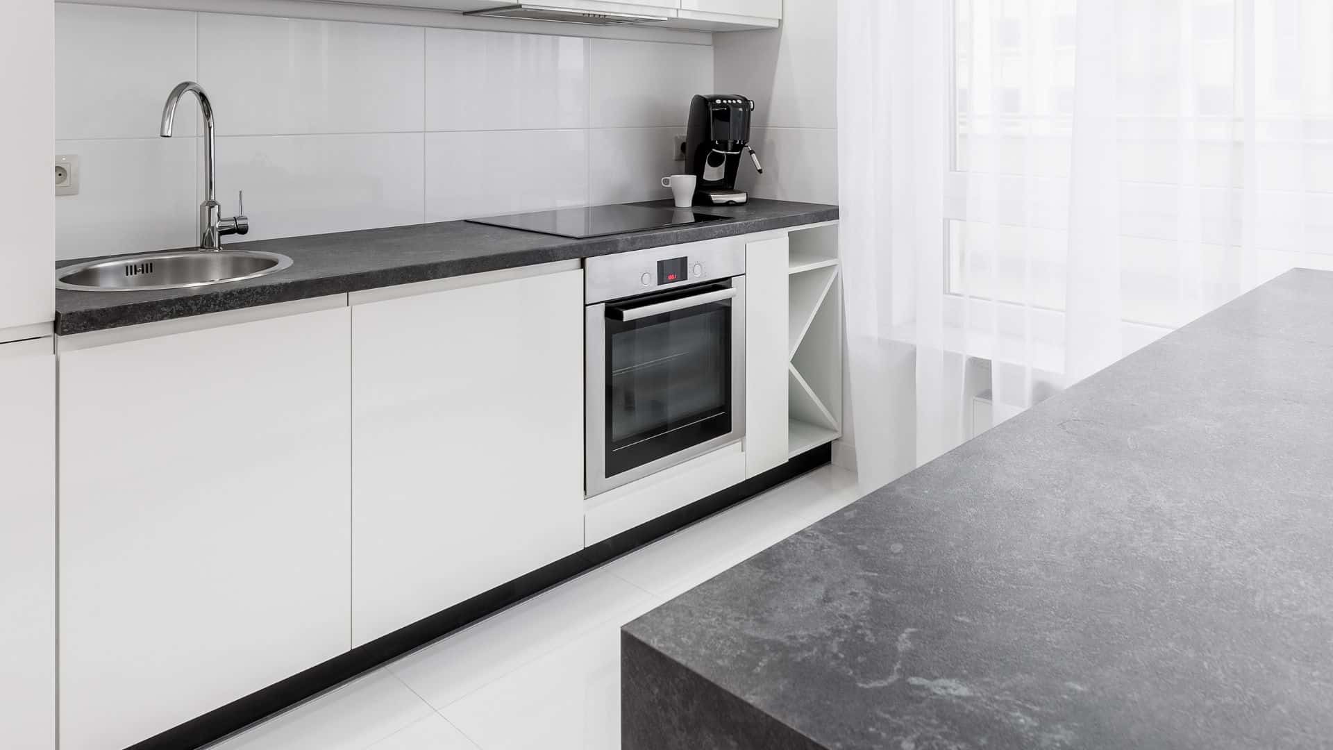 Black and White Countertops