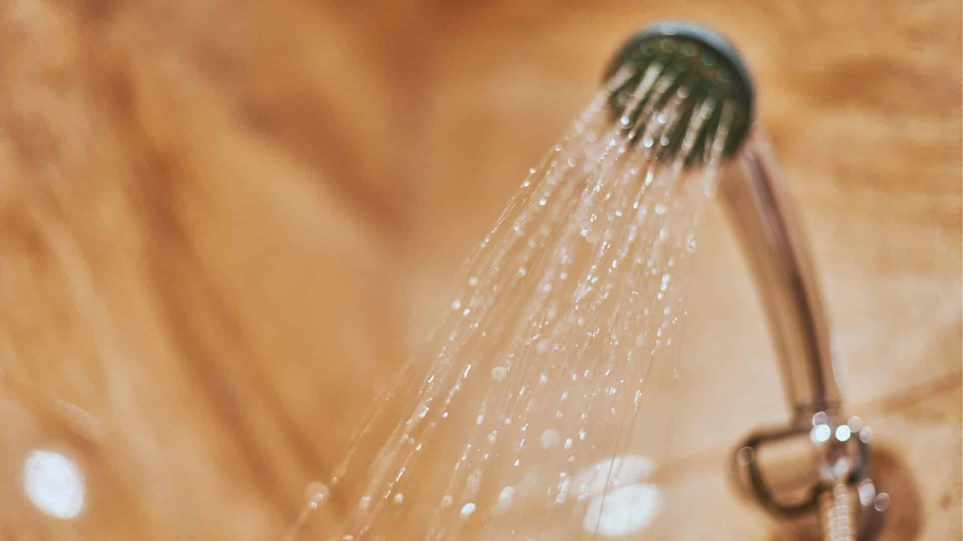 Shower head with water spraying