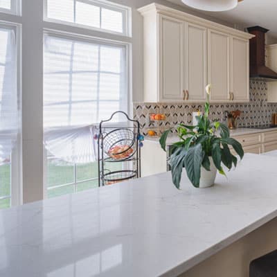 Kitchen remodeling in Waldorf, MD with white countertop