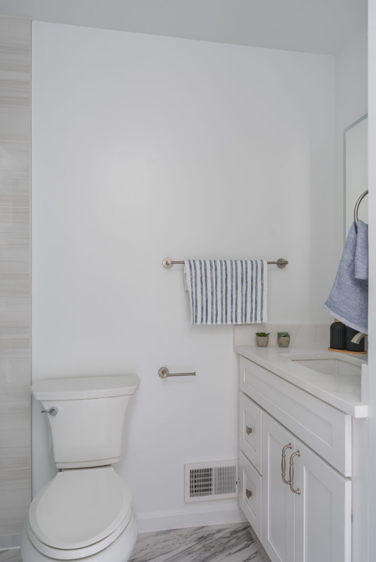 Bathroom Remodel In Nokesville, VA with toilet and vanity