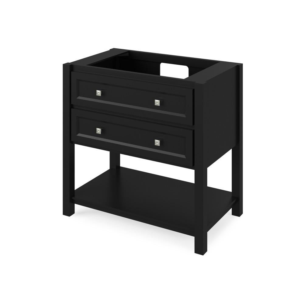 36" Adler Vanity Black