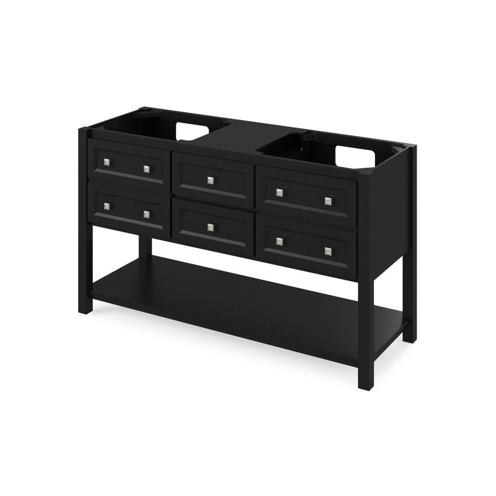 60" Adler Vanity Black