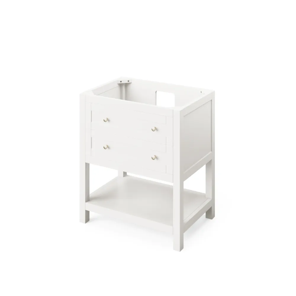 30" Astoria Vanity White