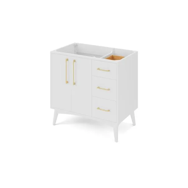 36" Dashwood Vanity White