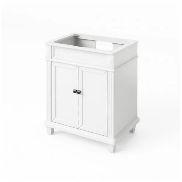 30″ Douglas Vanity White