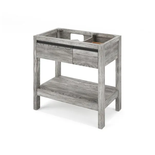 36" Jubilee Vanity Weathered Gray