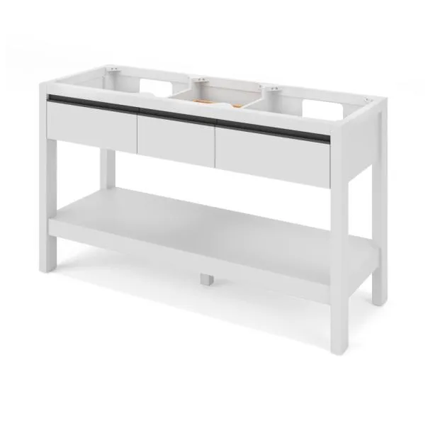 60″ Jubilee Double Sink Vanity White