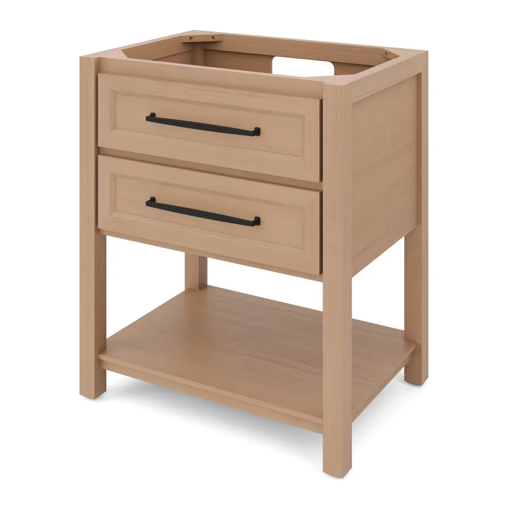 30" Kipling Vanity Natural Oak