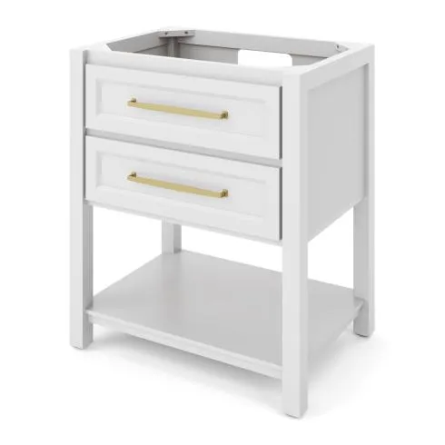 30" Kipling Vanity White