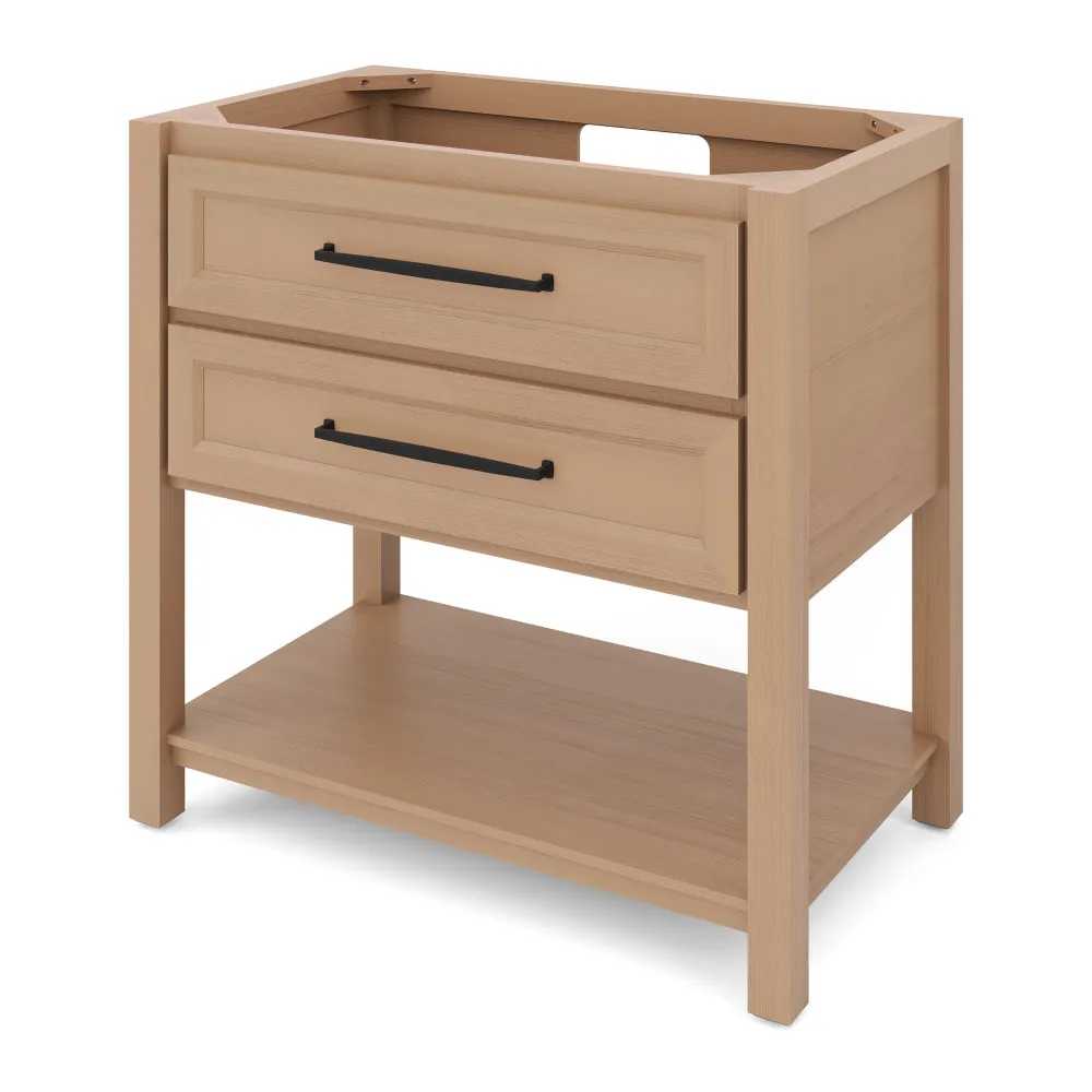 36" Kipling Vanity Natural Oak