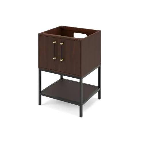 24" Pascal Vanity Dark Walnut