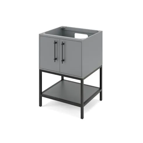 24" Pascal Vanity Gray