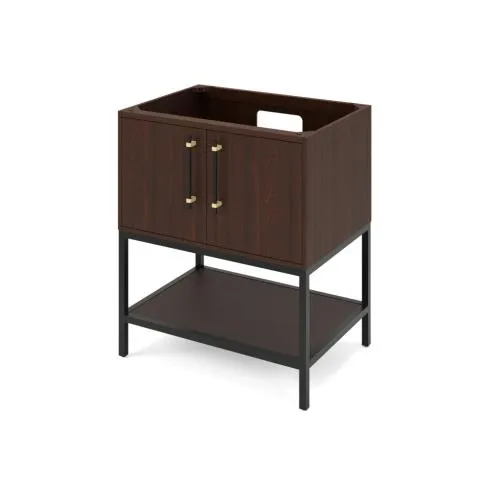 30" Pascal Vanity Dark Walnut