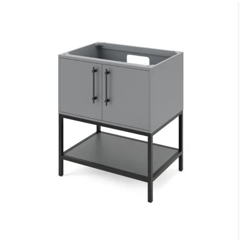 30" Pascal Vanity Gray