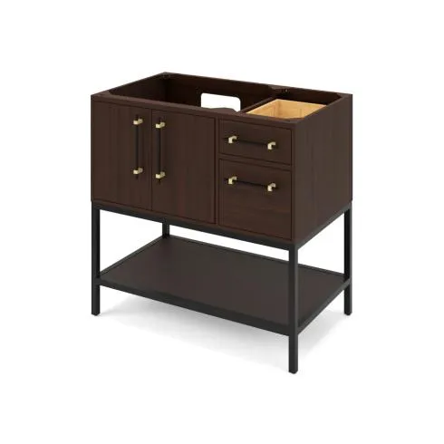 36" Pascal Vanity Dark Walnut