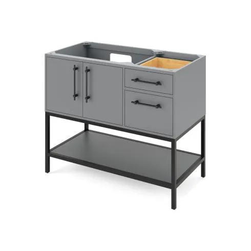 42" Pascal Vanity Gray