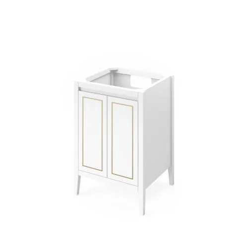 24" Percival Vanity White