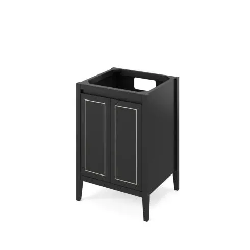 24" Percival Vanity Black