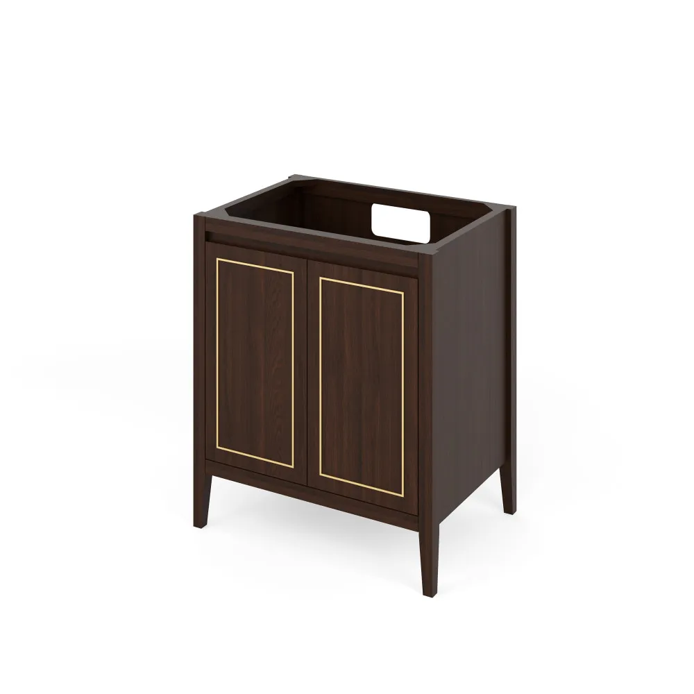 30" Percival Vanity Dark Walnut