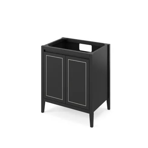 30" Percival Vanity Black