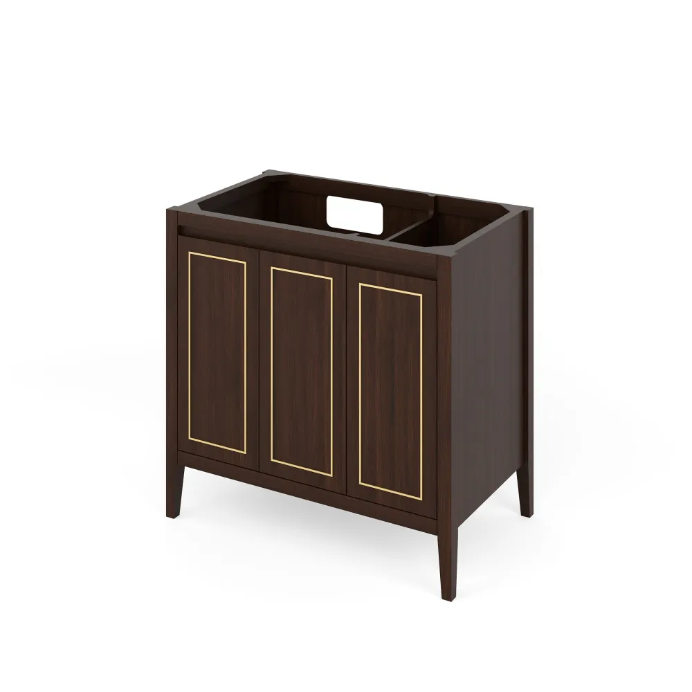 36" Percival Vanity Dark Walnut