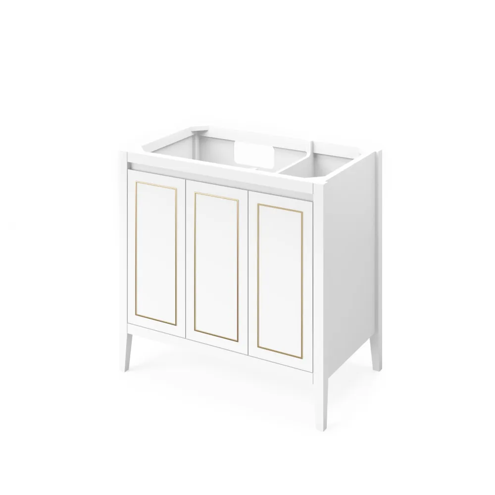 36" Percival Vanity White