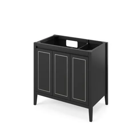 36" Percival Vanity Black