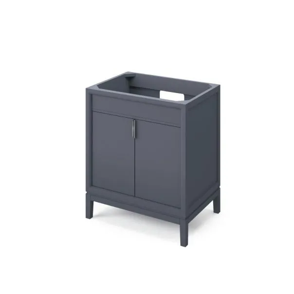 30″ Theodora Vanity Blue Steel