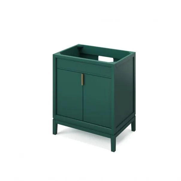 30″ Theodora Vanity Forest Green