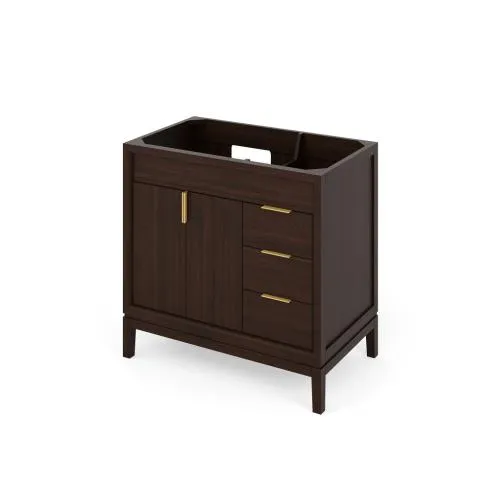 36″ Theodora Vanity Dark Walnut