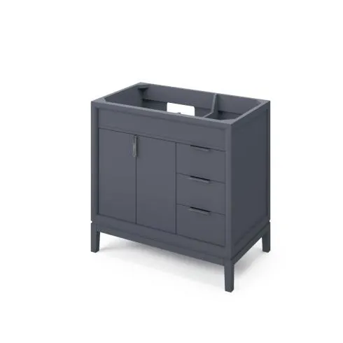 36″ Theodora Vanity Blue Steel