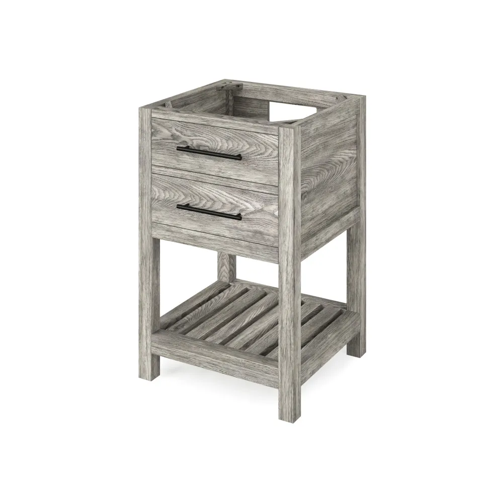 24″ Wavecrest Vanity Weathered Grey