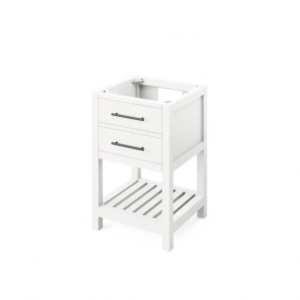 24″ Wavecrest Vanity White