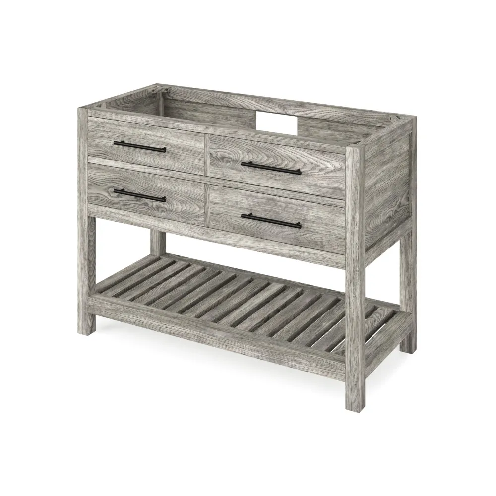 48″ Wavecrest Vanity Weathered Grey