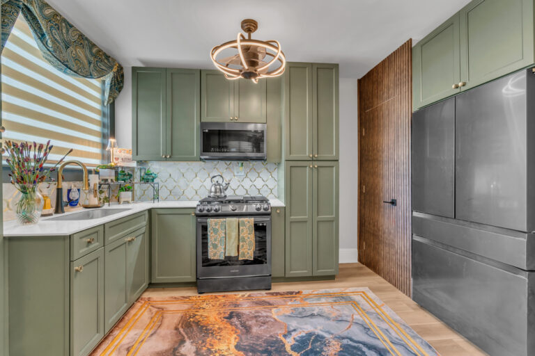 Serene Sage Green Kitchen Remodel Transformation: A Modern Cottage Revival