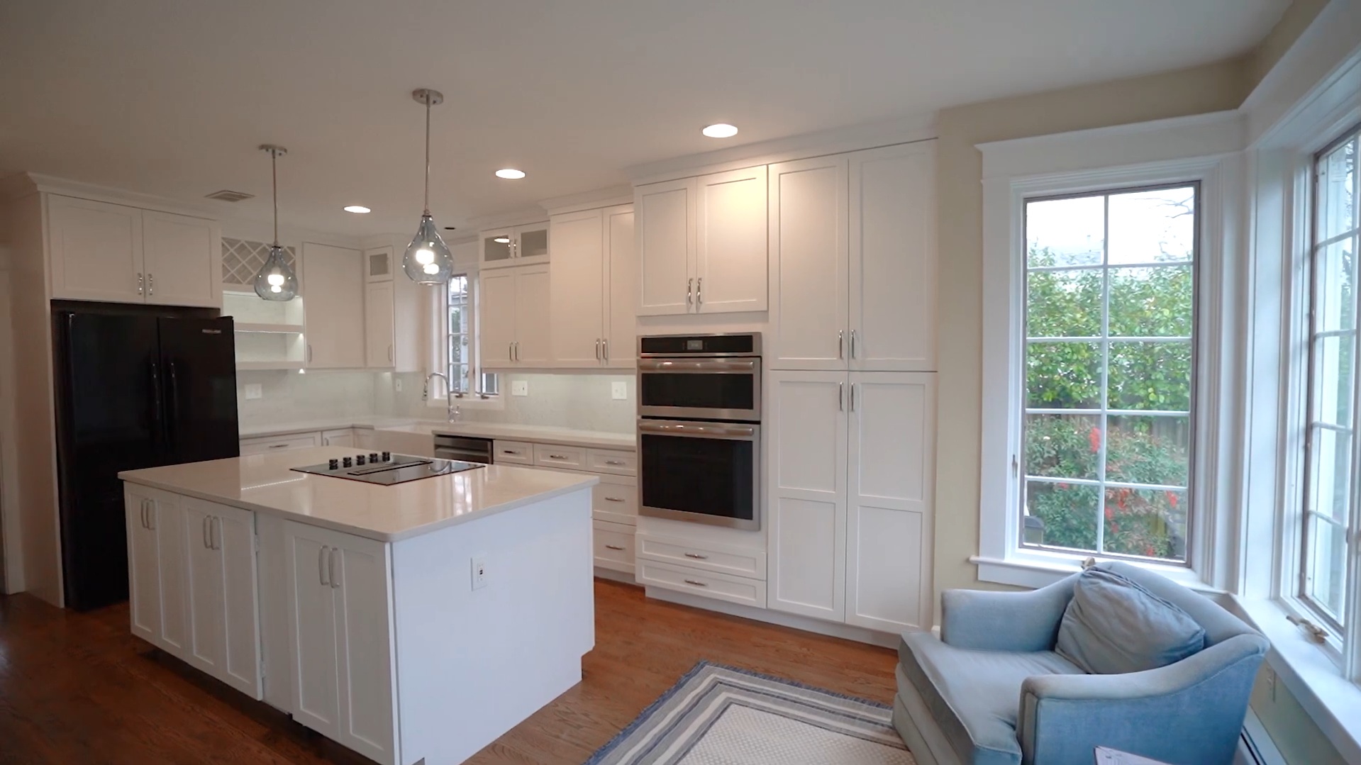 White Kitchen Remodel in Bethesda MD