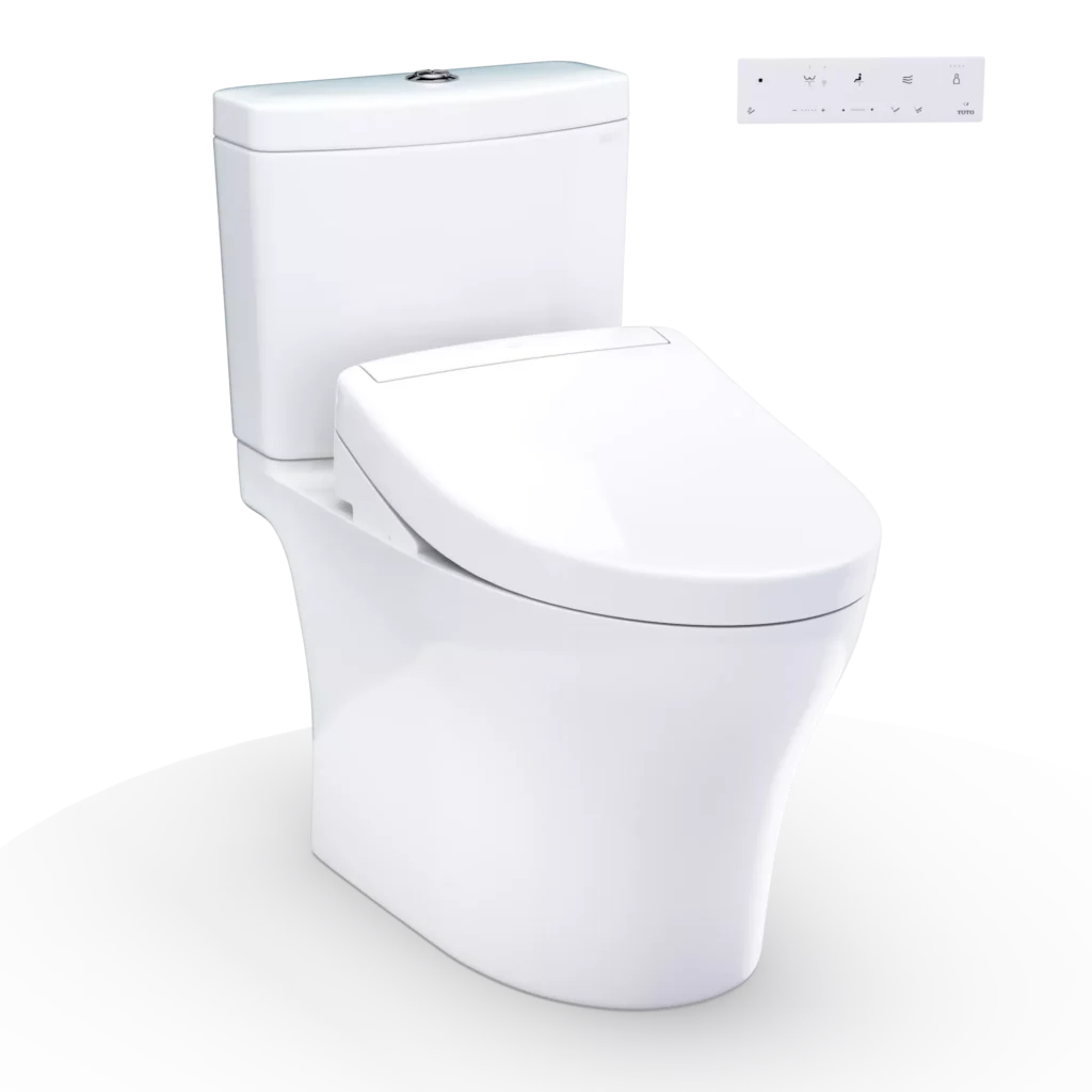 Aquia® IV WASHLET®+ S5 Two-Piece Toilet - 1.28 GPF/0.9 GPF