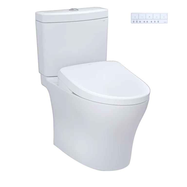 Aquia® IV - WASHLET®+ S7A Two-Piece Toilet - 1.28 GPF & 0.9 GPF - Universal Height