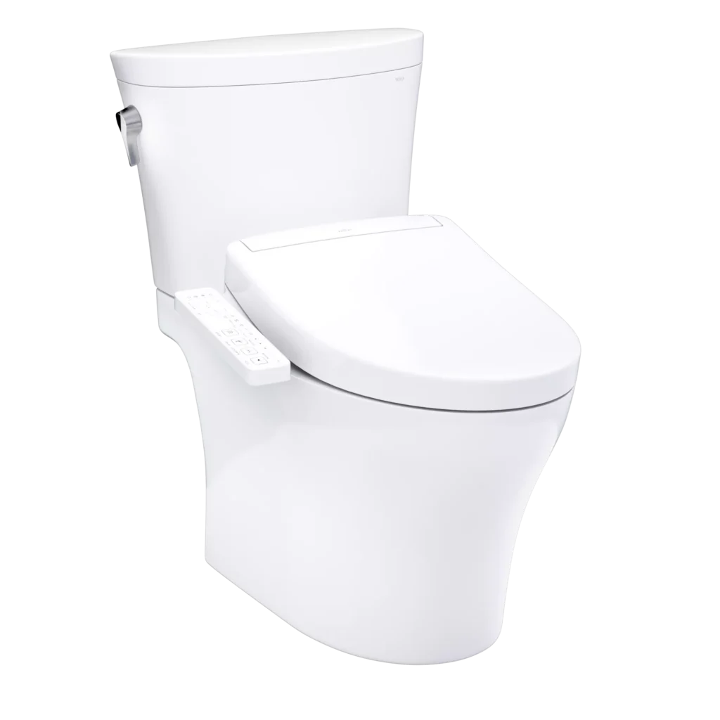Aquia® IV Arc WASHLET®+ S2 Two-Piece Toilet - 1.28 GPF/0.9 GPF