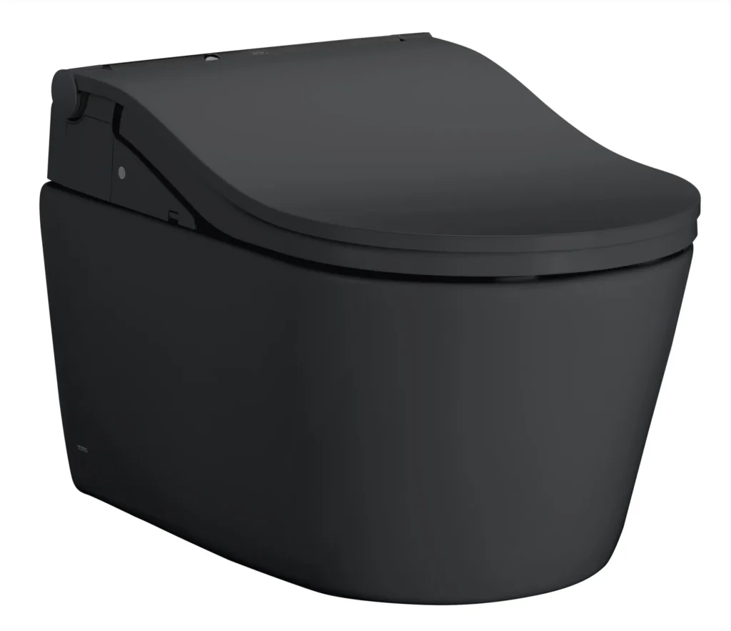 RP WASHLET®+ RW Wall-Hung Toilet - 1.28 GPF & 0.9 GPF - Auto Flush - Matte Black Matte Black