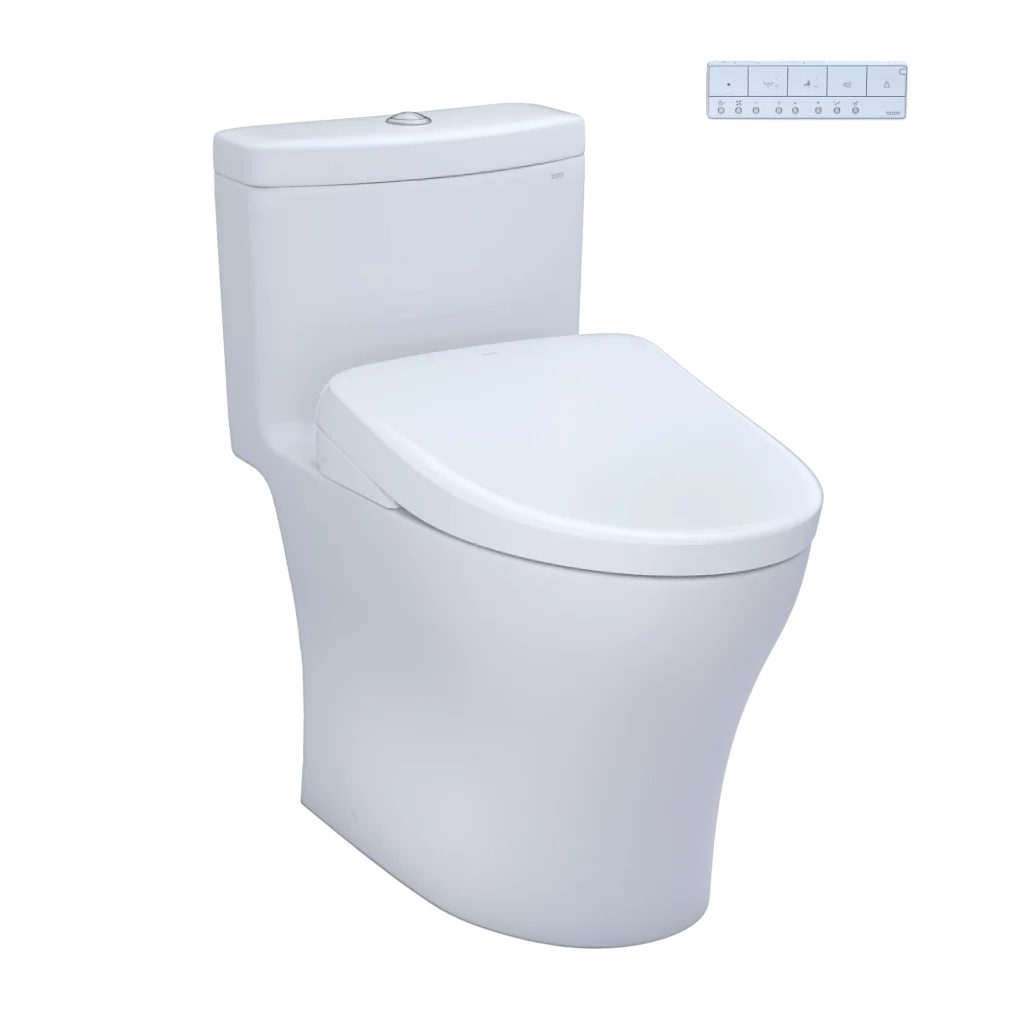 Aquia® IV - WASHLET®+ S7 One-Piece Toilet - 1.28 GPF & 0.9 GPF