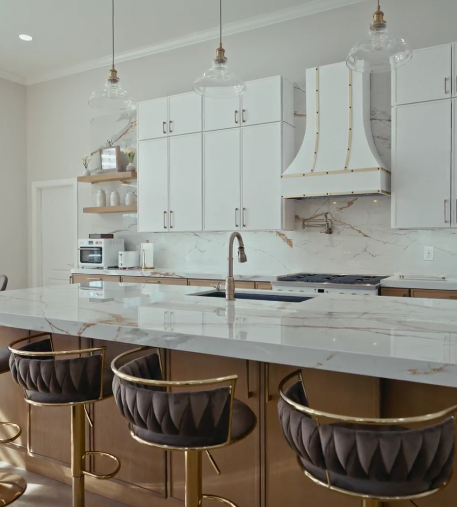 Luxuriously Warm Kitchen Remodel in Nokesville VA